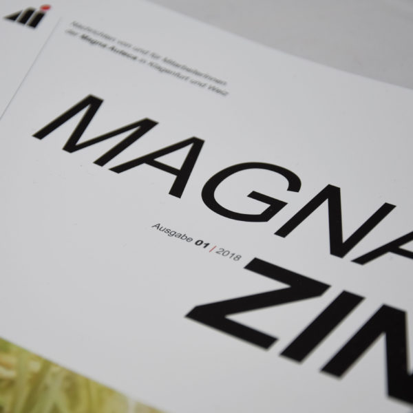 Neue Mitarbeiterzeitung für Magna Auteca