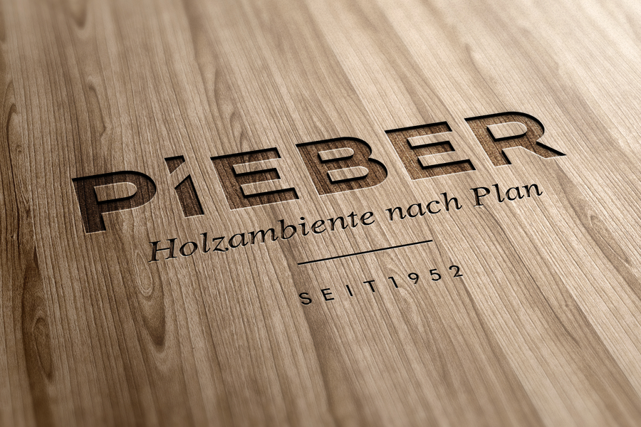Logodesign & Geschäftsdrucksorten für die Tischlerei Pieber