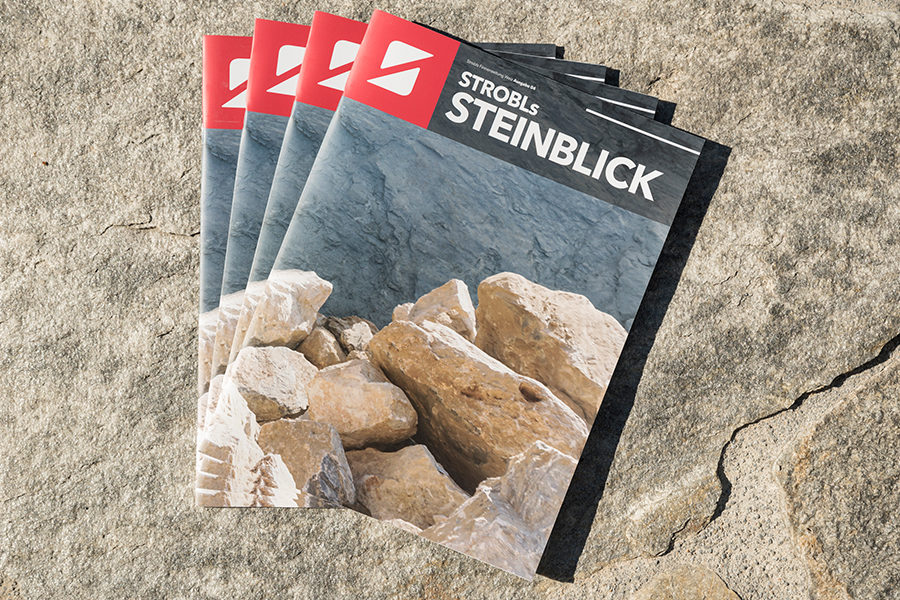 Strobls Steinblick, die Firmenzeitung des Weizer Unternehmens